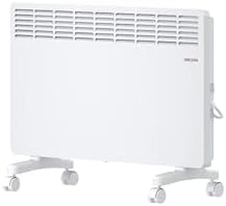 STIEBEL ELTRON Elektroheizung Standgerät für ca. 25 m², TÜV geprüft, Konvektor-Heizung mit einfacher Regelung, 2 kW, energiesparend, Rollen, 204450