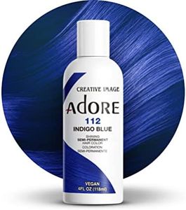 Adore Semi Permanent Hair Colour Indigo Blue 118ml