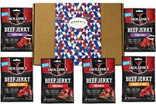 Jack Link's Beef Jerky Six Pack Selection Gift Box - Original, Sweet and Hot & Teriyaki - Hamper Exclusive To Burmont's