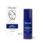 Foxtale 0.15% Beginner Friendly Retinol Night Serum | Anti-Aging Night Cream | Reduces Fine Lines and Wrinkles | No Purging | For Younger-looking Skin | Men & Women | All Skin Types - 30 ml