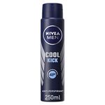 Nivea Men Cool Kick Anti-Perspirant Deodorant Spray, 250ml