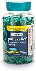 A+Health Ibuprofen 200 Mg Softgels, Pain Reliever/Fever Reducer (NSAID), Made in USA, 300 Count