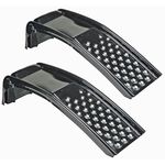 Rockland 3 Ton 6500 LBS Solid Steel Auto Ramp Set Heavy Duty Car Light Truck Repairs (Pack of 2)