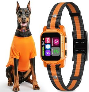 SKBAK Dog Bark Collar - for Large Medium Small Dogs, Rechargeable Smart Bark Collar, Anti Barking Device for Large Dogs, Dog Training Collars with Beep Vibration and Shock & Adjustable A/B Sensitivity