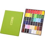 Kuretake Gansai Tambi 48 Colors set, Watercolor Paint Set, Professional-Quality for Artists and Crafters, for Adult, AP-Certified, Made in Japan, MC20/48V