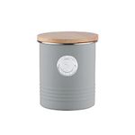 Typhoon Living Grey Tea Storage Canister 1 Litre