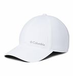 Columbia Unisex Coolhead II Ball Cap, Moisture-Wicking, Sun Protection, White, One Size