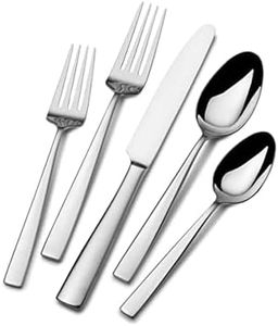 Mikasa Everett Flatware Set, 101 Pieces for 12