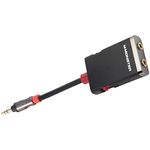 Monster AI 1000 Y-SPLT iSplitter 1000 Y-Splitter with Volume Control/Mute for iPod and iPhone