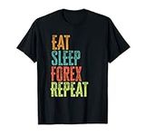 Retro Eat Sleep Forex Repeat Trader