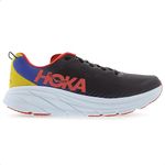 HOKA ONE ONE Men's M Rincon 3 Sneaker, Black/Dazzling Blue, 9 UK