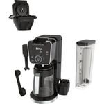 Ninja CFP301 DualBrew Pro Specialty 12-Cup Coffee Maker with Glass Carafe, Single-Serve, Grounds, compatible with K-Cup pods, with 4 Brew Styles, Iced Coffee Maker, Frother & Hot Water System, Black