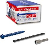 FixMaster 3/16 x 1-3/4" Hex Head Bl