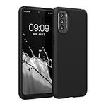 kwmobile Case Compatible with Motorola Moto G31 / Moto G41 Case - Soft Slim Protective TPU Silicone Cover - Black Matte