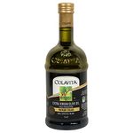 Colavita Extra Virgin Olive Oil (1L) | MATURE ITALIAN (less than 12 months old) | Cold Pressed Oil from Italian grown Olives | Premium Olive Oil for Cooking, Dips and Marinades | Timeless Bottle Pack