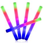 LED Premium Foam Glow Stick Multi Colour (10 Pack)