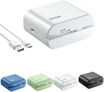 Rechargeable Electric Letter Opener - Letter Openers Envelope Slitter, Electric Envelope Opener, Mail Opener, Universal Envelope Efficient Letter Opener Tool for Office, Home (White)