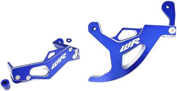 CNC Rear Brake Disc Guard Caliper Cover Compatible with Yamaha WR250F WR450F 2006-2021,Compatible with Yamaha WR250R WR250X 2007-2017