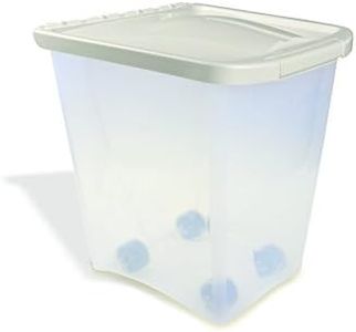 Van Ness 25 Pound Pet Food Storage Container with Fresh-Tite Seal and Wheels