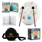 Steel Tongue Drum 3 in 1 Musical Instruments for Kids with Bedtime Sing-A-Long Story - Dylan's Dream Drum Handpan Diatonic Scale, 6 Inch 8 Notes, Cmajor