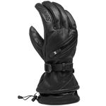 Swany Men's X-Cell 2.1 Sports Moisture-Wicking Quick-Drying Warm Durable Flexible Leather Winter Gloves, Black, X-Large