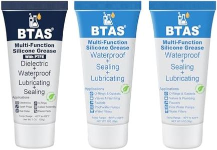 BTAS Dielectric Silicone Grease 1 oz & Faucet Grease 1 oz 2 Pcs