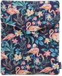 Vera Bradley Cotton Envelope Tech Sleeve, Flamingo Garden, Flamingo Garden, One Size