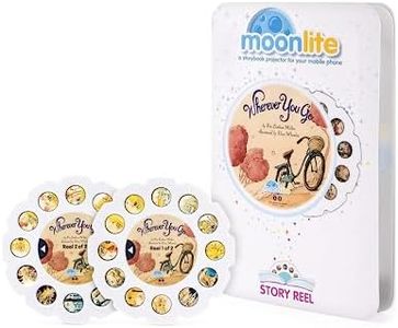 Moonlite Storybook Reels for Flashlight Projector, Kids Toddler | Wherever You Go | Story Reel Pack for 12 Months and Up