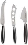 Maxwell & Williams Stanton Cheese Knife Set 3pc Black Gift Boxed