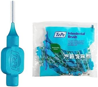TePe Interdental Brush, Original, Blue, 0.6mm/ISO 3, 20pcs, Plaque Removal, efficient Clean Between The Teeth, Tooth Floss, for Small Gaps