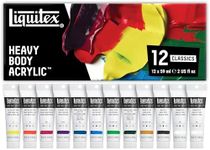 Liquitex Professional Heavy Body Acrylic Paint Classic Set, 12 Colors