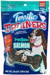 Chasing Our Tails Terrific Trainers Dog Treats - Single Source Protein & Natural Ingredient Training Treats - Dog and Puppy Essentials - Salmon - 10oz