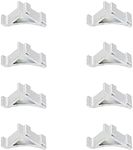 SOLUSTRE 8pcs Freezer Shelf Clips A