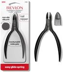 Revlon Comfort and Control Nail Nipper, Easy to Use Trimmer for Smooth Nails