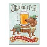 Beer Dogs III by Mary Urban, 18x24-Inch Canvas Wall Art