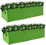 Auroal Plant Grow Bags, 2 Pack Fabr