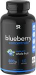 Whole Fruit Blueberry Concentrate Made from Organic Blueberries ~ Non-GMO & Gluten Free (60 Liquid Softgels)