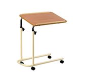 DAYS Overbed Table with Wheels, Laptop Desk with Wheels, Fully Adjustable Height and Angle, Laminated Top, FIxed Version, Height Adjustment 61 cm - 91 cm