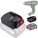 for Bosch 18V Li-Ion to Bosch GBA battery adapter, for Bosch 18V system lithium battery to Bosch 18V system lithium batteries, converter BOSB18C use with Bosch GBA cordless power tools…