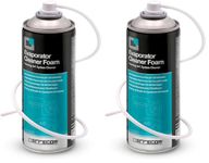 Errecom Evaporator Cleaner Foam, Air Conditioner Foam Cleaner, 400 mL Aerosol Can (Pack of 2)