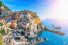 Webby Wooden Cinque Terre Wooden Puzzle | Best Gift for Teenager | Fun & Challenging| Puzzle for Adult & 14+ Kids, 1000 Pieces Puzzle