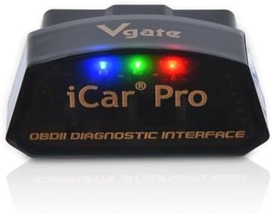 Vgate iCar Pro Bluetooth 3.0 OBD2 Code Reader OBDII Scanner Scan Tool Car Fault Check Engine Light for Torque Android Compatible with ELM327 Adapter