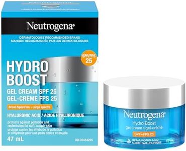 Neutrogena Hydro Boost Gel Cream Face Moisturizer with Sunscreen SPF – Hyaluronic Acid for Hydrated Skin – Fast Absorbing, Oil-Free, Non-Comedogenic 47mL