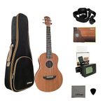 Clifton 23 inch Ukulele Concert Ukulele Wooden Ukulele Mahogany Ukulele Instrument Kit Uke Pack Ukulele for Beginner Professional Ukulele (23 inch)