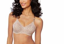 Bali Women's Lace and Smooth Underwire bras, Rosewood, 40D UK