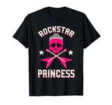 Rockstar Princess Shirt | Cute Girls Rockers T-shirt Gift T-Shirt