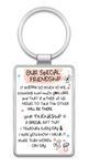 Inspired Words Keyring - Our Special Friendship - Gift Ideas