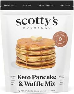 Keto Pancake & Waffle Zero Carb Mix - Keto and Gluten Free Pancake and Waffle Mix - 0g Net Carbs Per Serving - Sweetened with Allulose - No Erythritol, Easy to Make - No Nut Flours - No Sugar Alcohols - Non-GMO - Makes 8 Pancakes (9.8 oz) – Single Pack