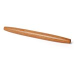 Amazon Basics Wooden French Rolling Pin, 43.2 cm, Acacia Wood, Nonstick