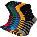 Bamboo Toe Socks For Men